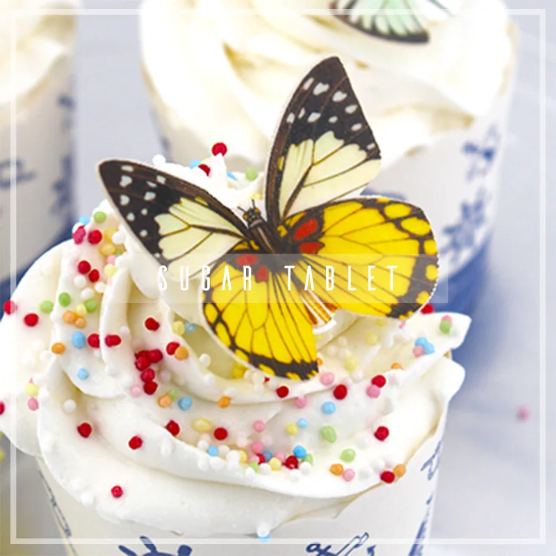 10-100 шт. съедобная Вафля листов риса Бумага цифровая печать утепленные 0 3/0 65 мм