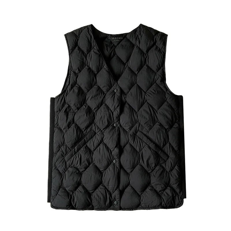 

WSYORE Cotton Vest Jacket Autumn and Winter Women Light Thin Cotton Vest Coat Female Inner Wear Warm Cotton Vests Jacket NS2816