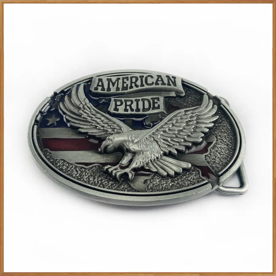 BuckleClub оптовая продажа ретро американский гордость Орлан джинсы подарок пряжка