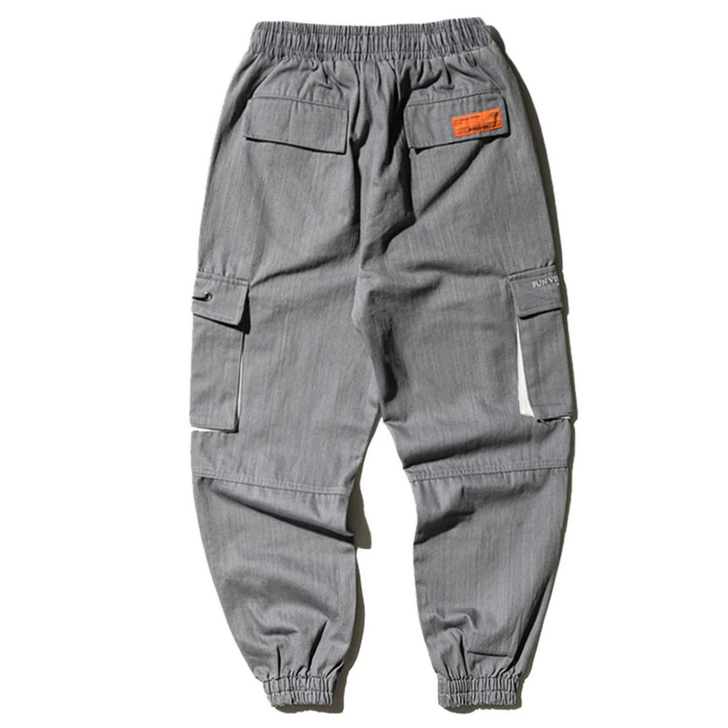 Мужские шаровары в стиле хип хоп с несколькими карманами повседневные брюки