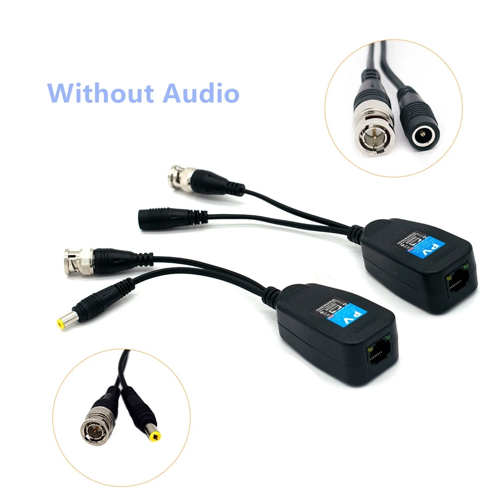Трансивер Balun RJ45 5 парт/Лот 1 канал для CVI/TVI/AHD-камер | Безопасность и защита