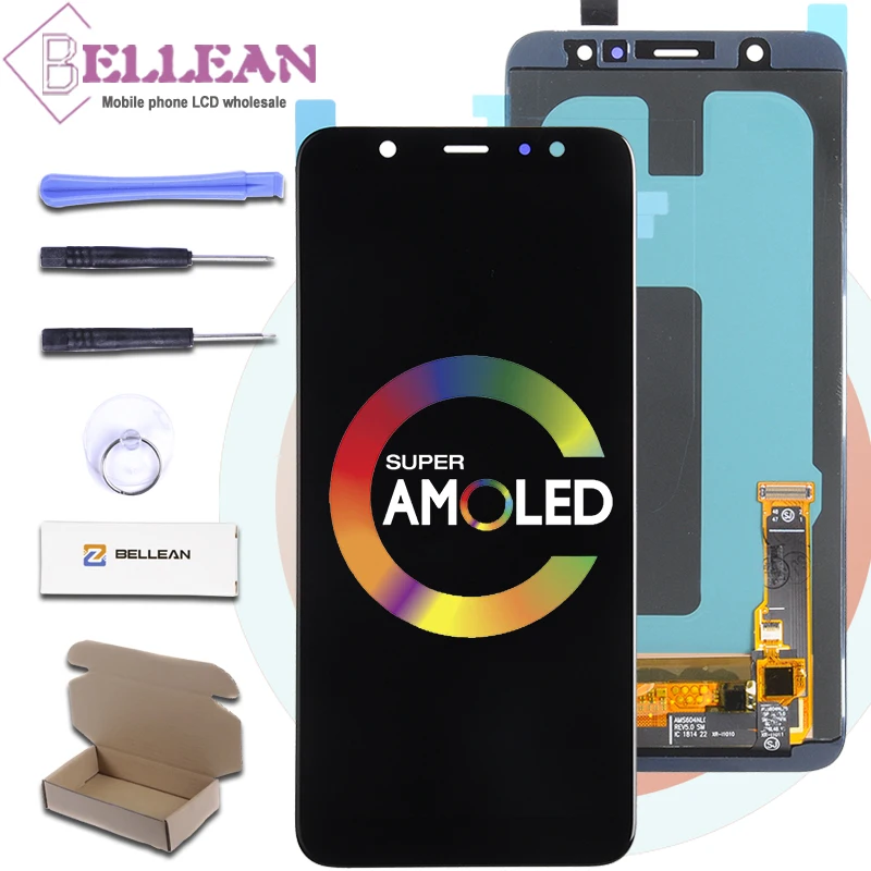 HH продвижение A6 Plus дисплей для Samsung Galaxy 2018 ЖК A605F A605 с сенсорным экраном дигитайзер