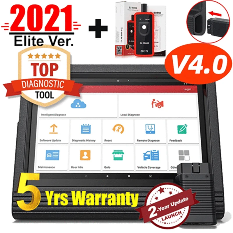 Launch X431 V4.0 автомобильный OBD2 Профессиональный диагностический инструмент полная