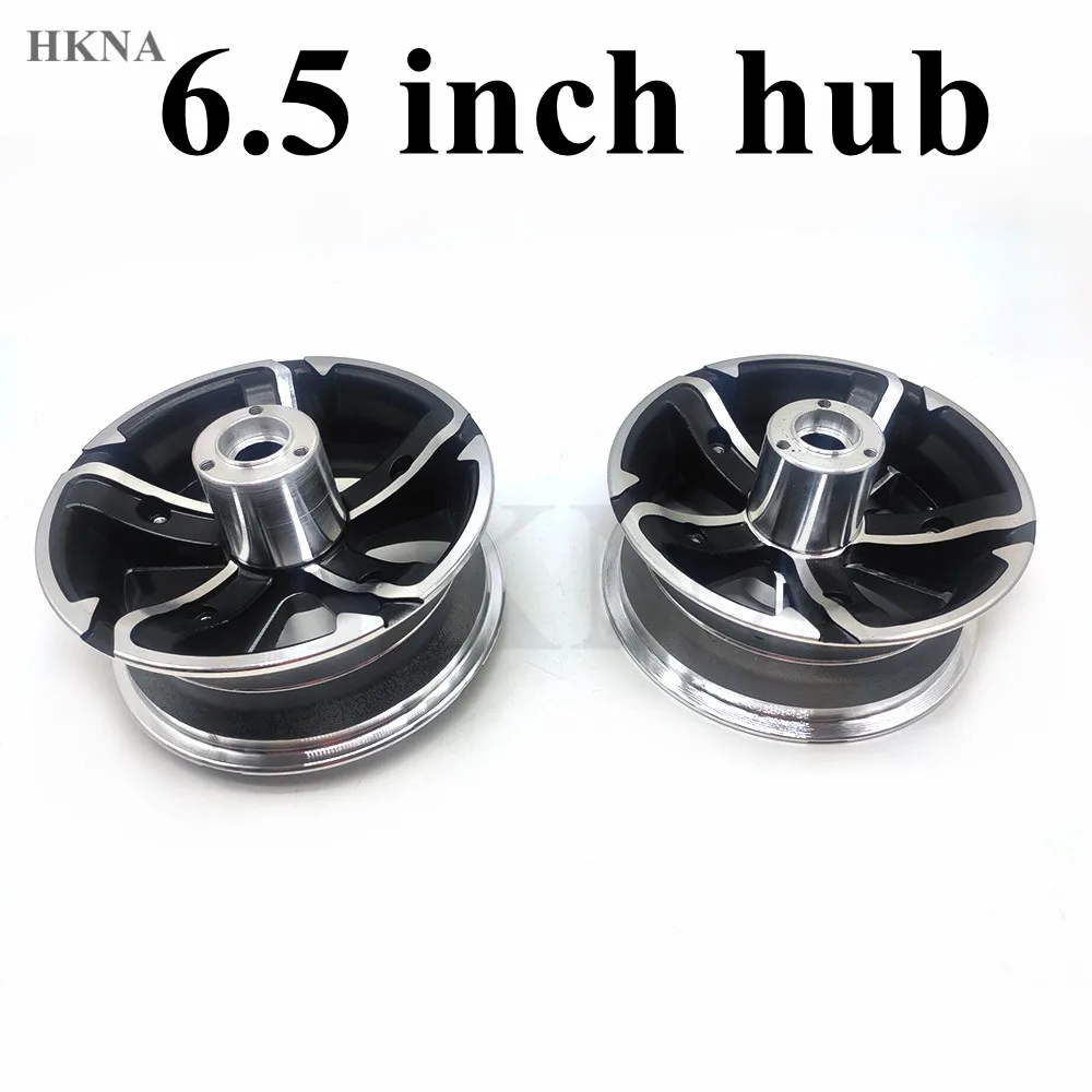 Electric Scooter Accessories 6.5 Inch Front or Rear Alloy Hub for 90/65-6.5 Inner and Outer Tyre