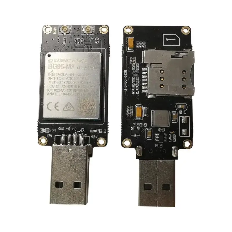 Dongle Usb Bg95 com Ranhura para Cartão Sim Módulo Gsm Gprs Gps Gnss para Gato m1 Nb2 Egaimes com Competição Gnss Bg96