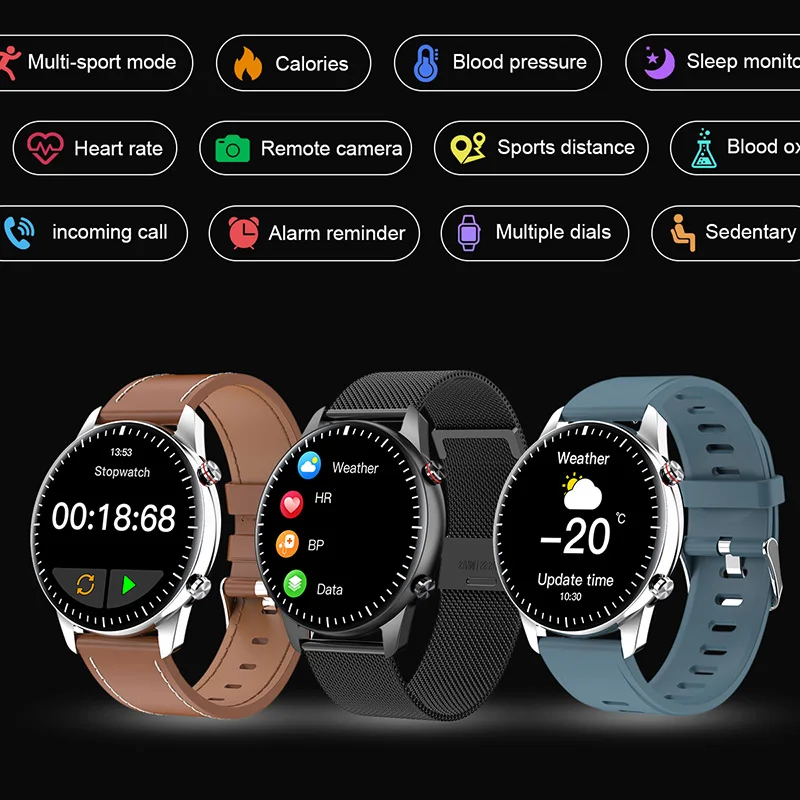 

GEJIAN Luxury Steel Band Smart Watch Men For Android ios Phone Bluetooth Call Waterproof Music Fitness Tracker smartwatch Women