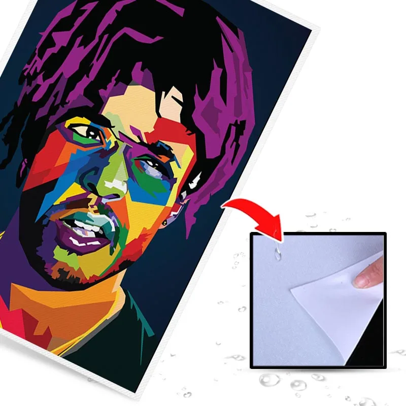 

Canvas Painting Pop Art Rapper Posters and Prints Wall Art Picture for Living Room Decor No Frame