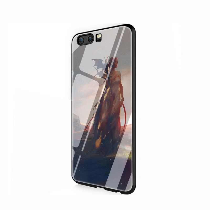 EWAU «Игры престолов» Dracarys телефон из закаленного стекла чехол для Huawei P10 P20 P30 mate 20 Lite pro P Smart Y6 Y9 Honor 8X9 10 - Цвет: G11
