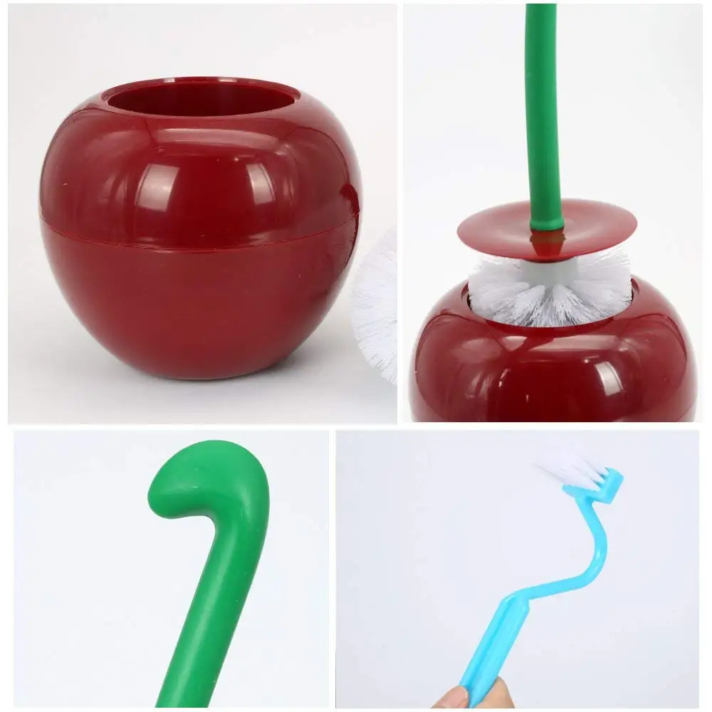 Щетка для унитаза декоративная вишневая щетка туалета вишневого