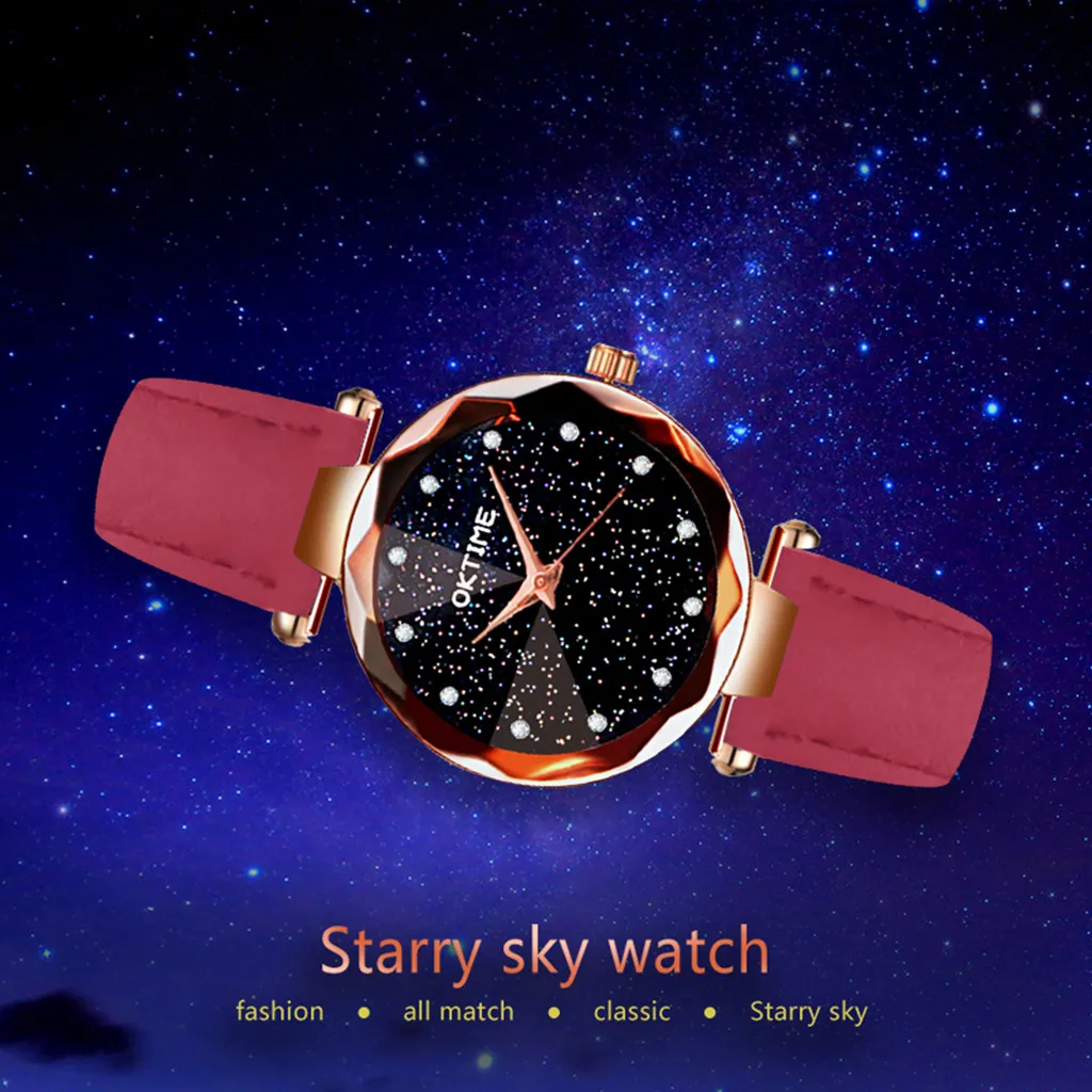 

Reloj Watch For Women Ladies Creative Leaf Fashion Belt Watch Female Student Quartz Watch W325