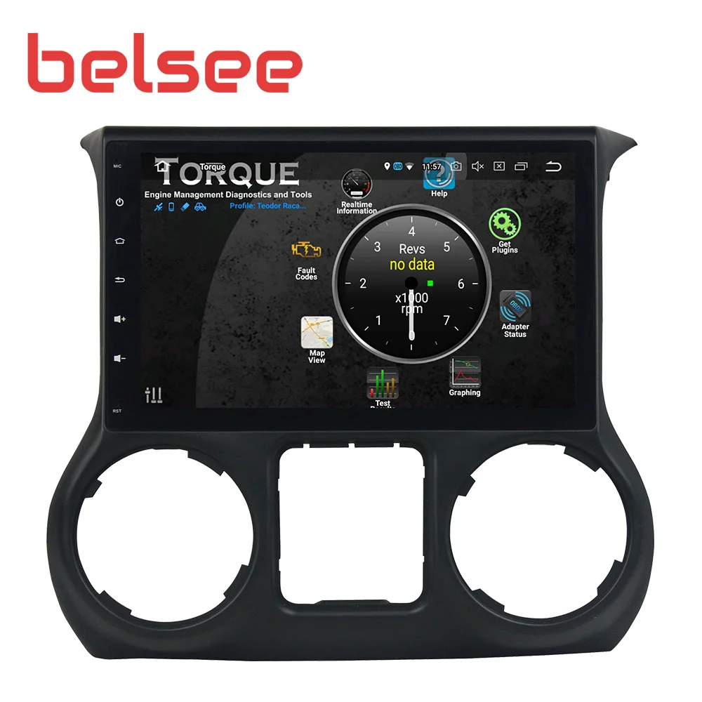 Belsee 10," PX6 Android 9,0 8 ядерный 4 Гб 64 Гб стерео головное устройство автомобильное радио gps Bluetooth Авторадио для Jeep Wrangler JK 2011