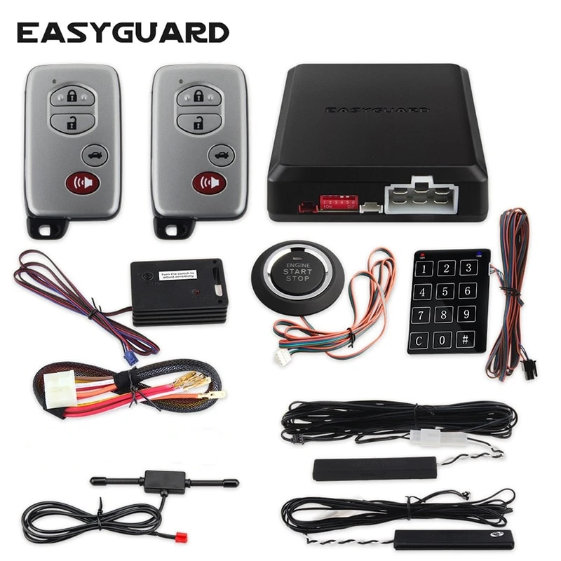 Автоматическая блокировка EASYGUARD разблокировка автомобильной сигнализации
