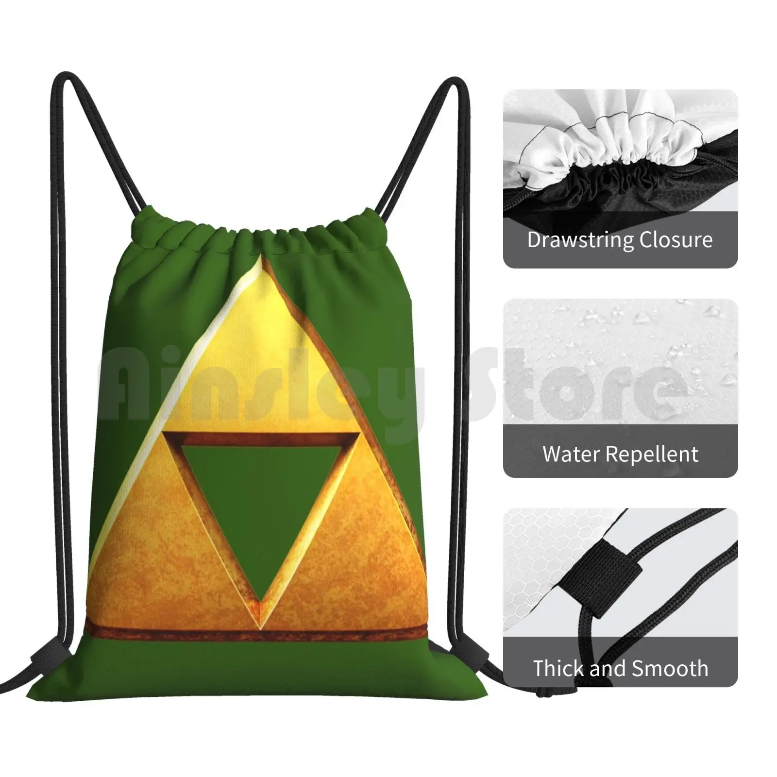 Рюкзак Triforce на шнурке сумка для верховой езды скалолазания тренажерного зала игр