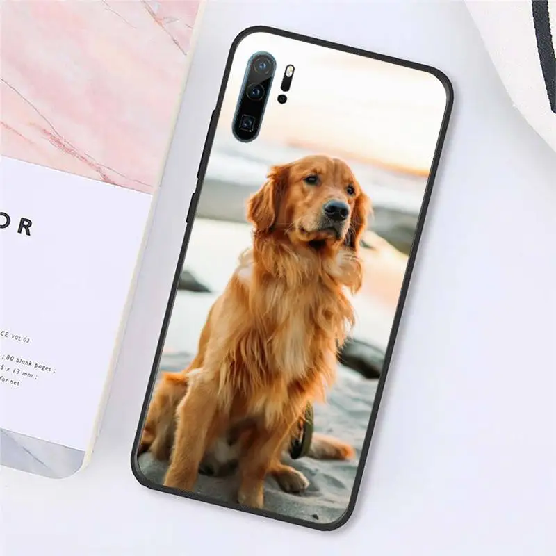 

Golden retriever dog cute animal Phone Case For Huawei honor Mate P 10 20 30 40 Pro 10i 9 10 20 8x Lite Y91C V17 6.38 6.44
