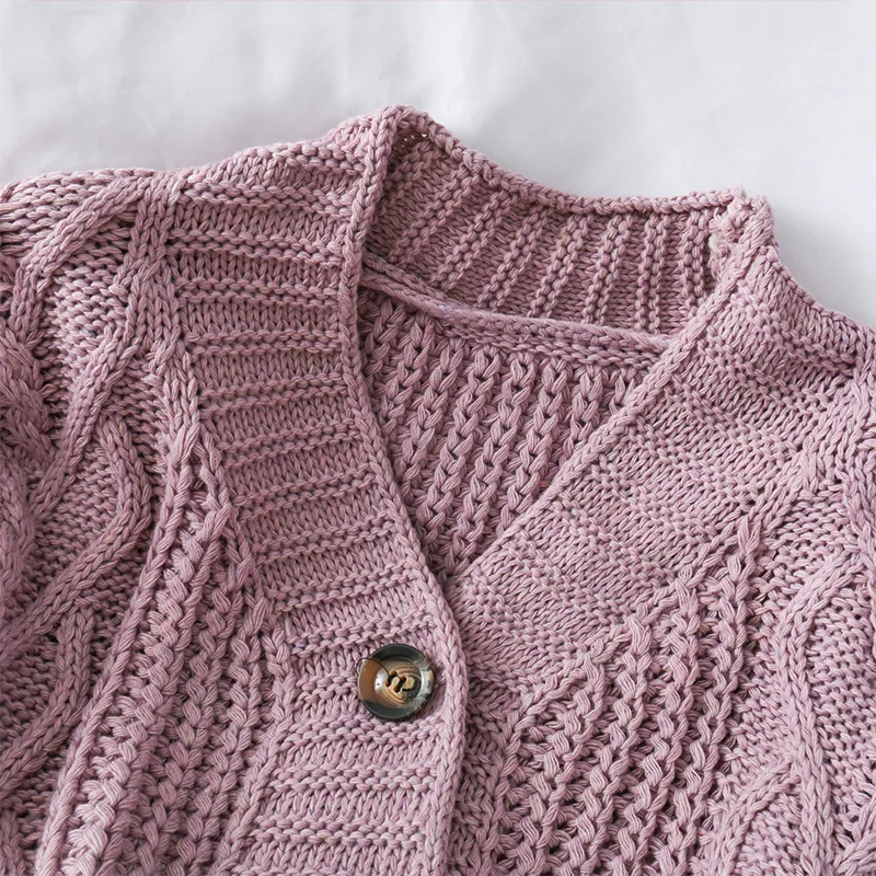 

Women Short Knitted Cardigan Fashion Loose Sweater Spring Autumn Single Breasted Harajuku Female Sweet Cardigans Sueter Mujer
