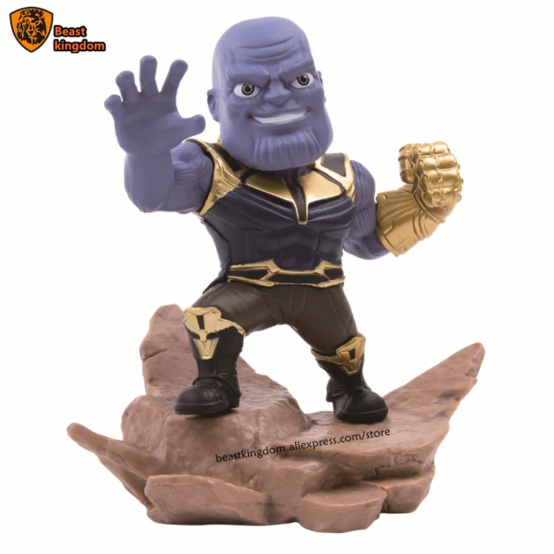 

Мини-яйцо Марвел танос из серии Beast kingdom, набор моделей для гаража, Коллекционные Подарочные игрушки