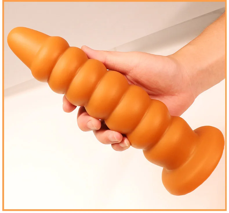 Новый реалистичный фаллоимитатор огромная Анальная пробка мужской анальный для