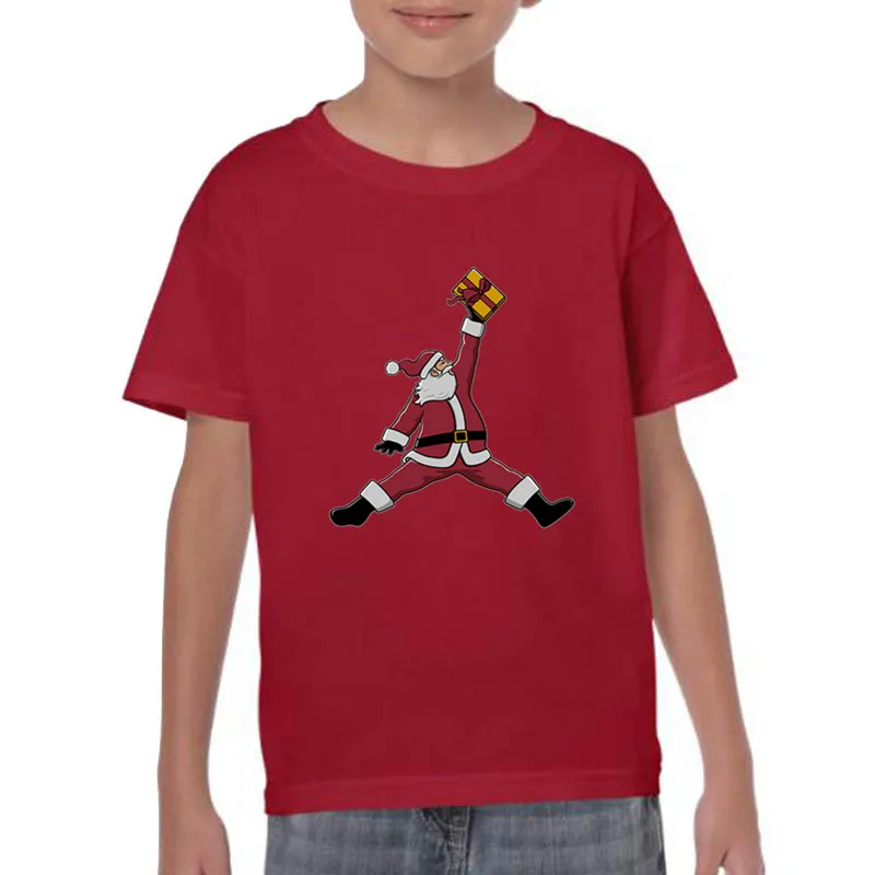 Футболки с 3D Цифровым принтом Счастливого Рождества Санта Клауса модные