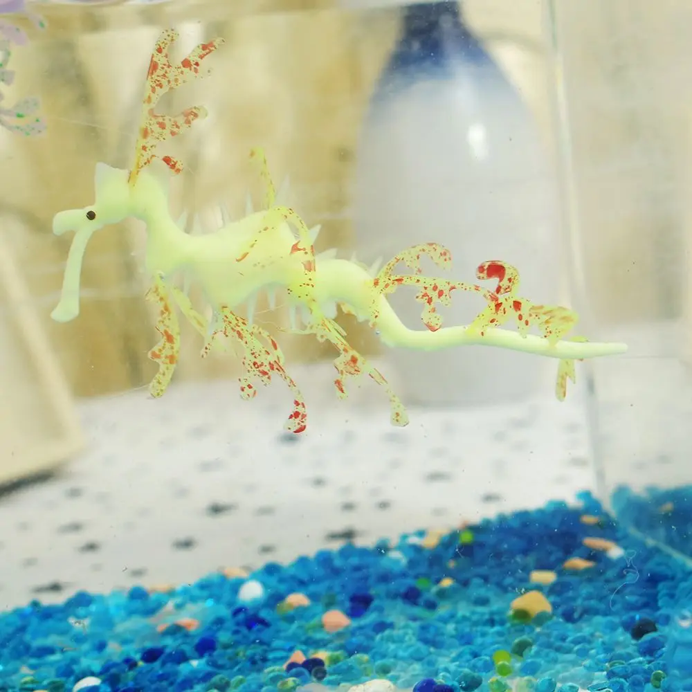 Аквариум Имитация из силикона коралловые искусственных рыб танк листовые море