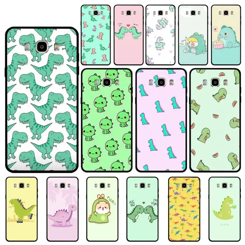 

Yinuoda Cute Cartoon Animal Dinosaur Phone Case for Samsung J 4 5 6 7 8 prime plus 2018 2017 2016 J7 core