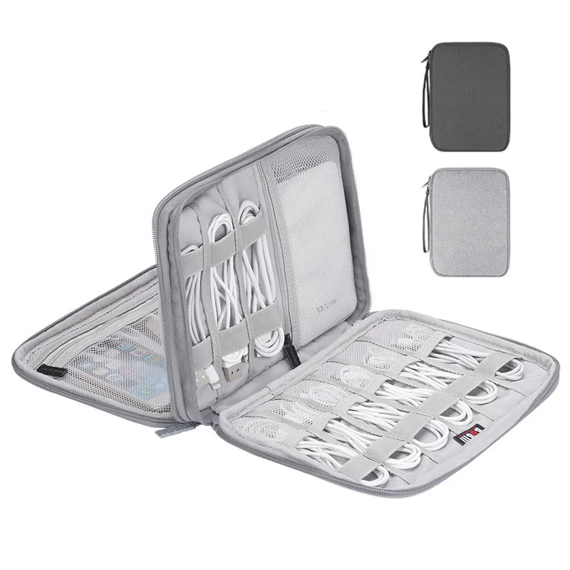 Сумка-Органайзер для путешествий водонепроницаемый цифровой чехол гаджетов