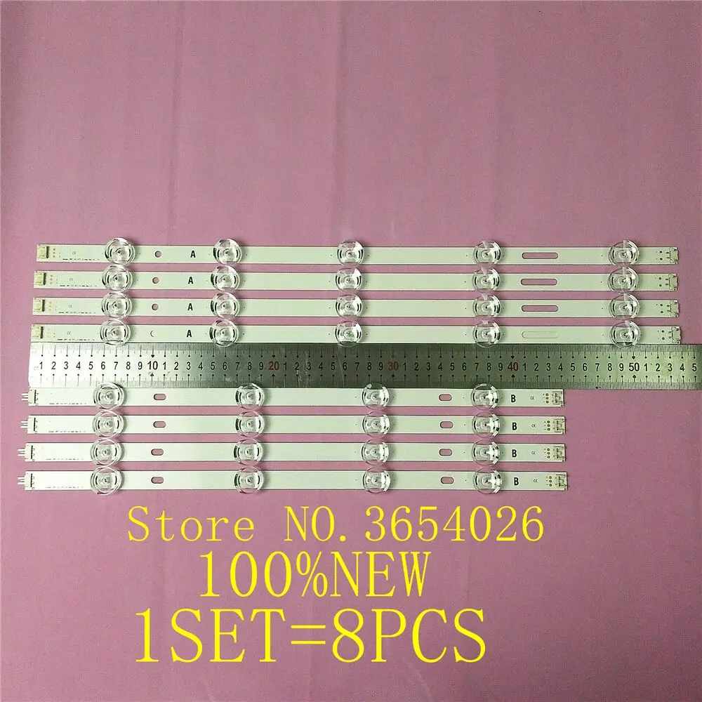 

8 шт. светодиодный Подсветка подсветка полосы 9-светодиодный s для LG 47 дюймов ТВ innotek DRT 3,0 LG47lb5610 6916L 1715A 1716A LG47LY340C LG47GB651C 100% новый