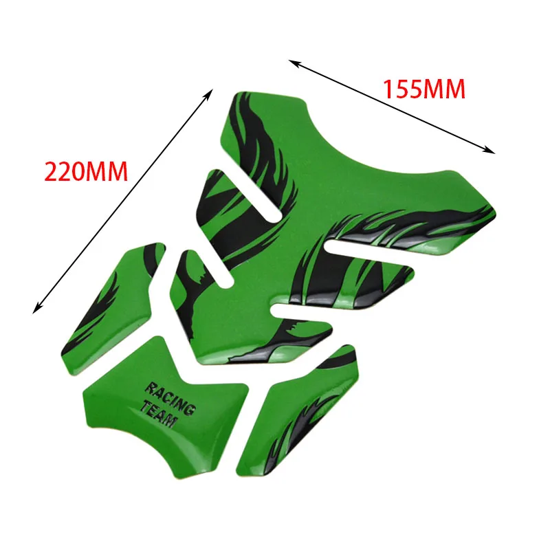 Универсальная наклейка для Honda Yamaha Tankpad Fishbone 3d-наклейка на бак защита от газа и