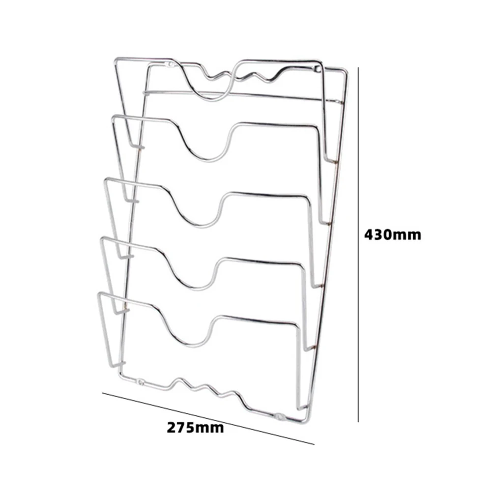 

Spacious Design Pan Lid Holder Easy To Assemble Kitchen Accessories For Holding Pot Covers Dynamic Compact Saucepan Lid Storage