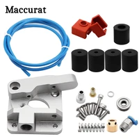 3d printer upgraded extruder kit ender 3 v2 cr10 extruderhot bed silicone solid spacerptfe tube creality 3d printer parts