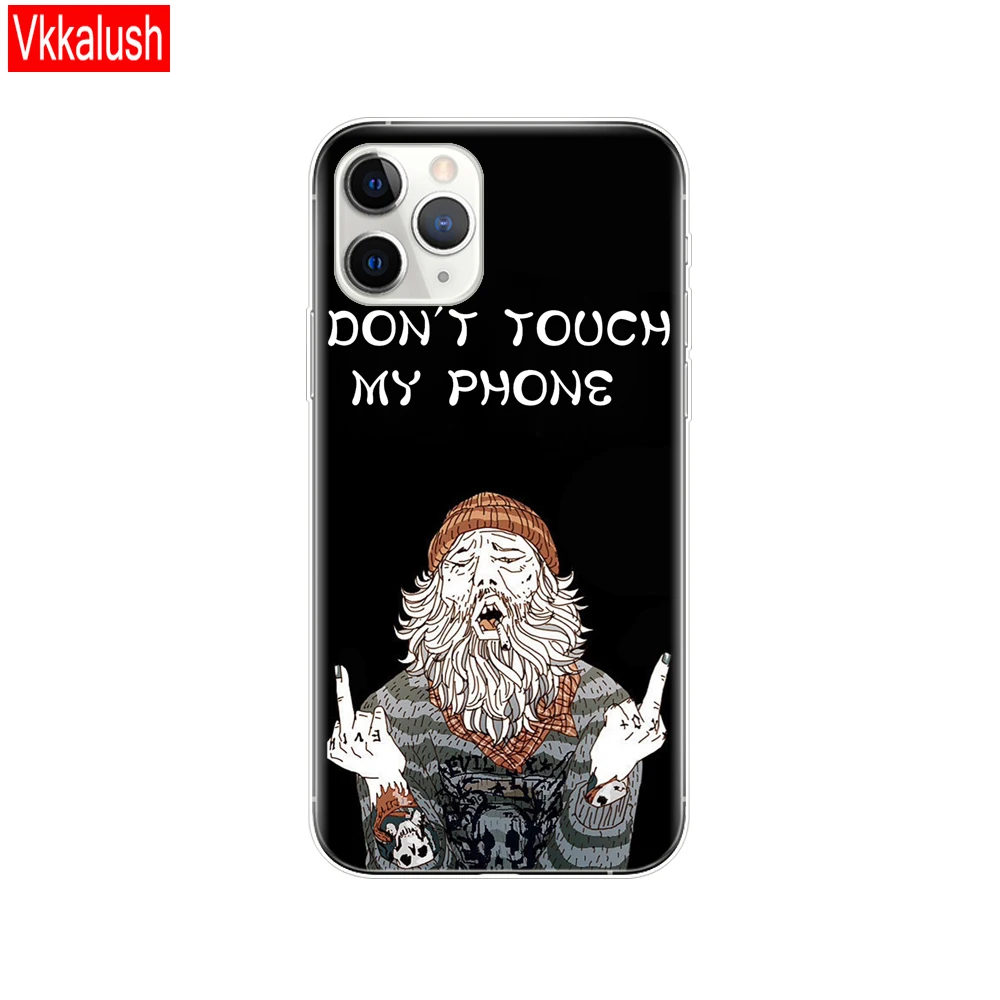 80097 Чехол для мобильного телефона, чехол для iphone 11, чехол для iphone 11 pro max eleven coque etui, бампер, задняя крышка, полный 360, защитный - Цвет: 80097