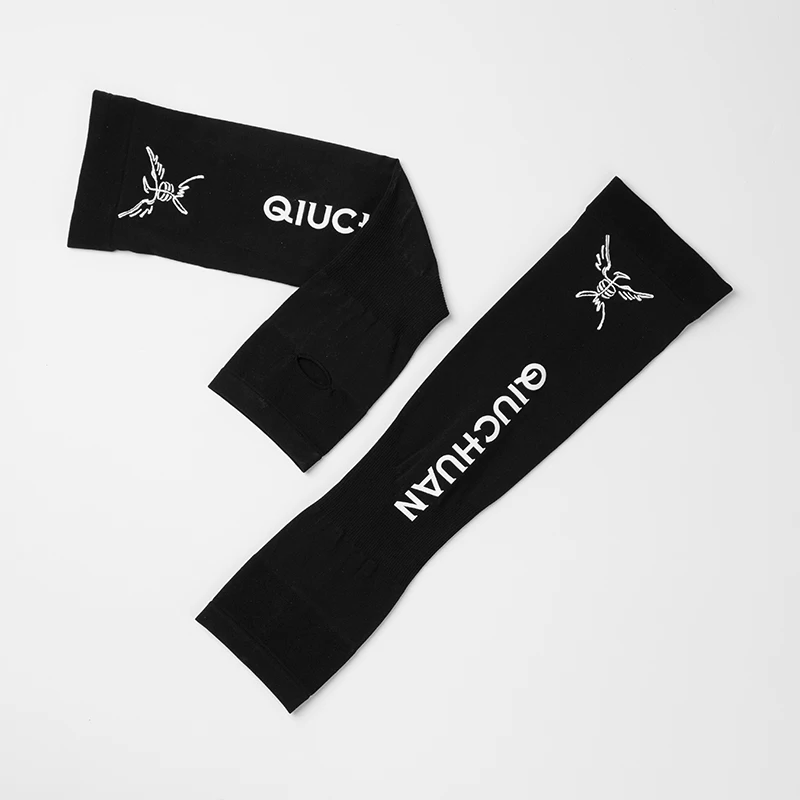 

Arm Sleeve False Children Autumn and Winter Knitted Wool Line Long Half-finger Gloves To Keep Warm and Thicken The Elbow 07MH166