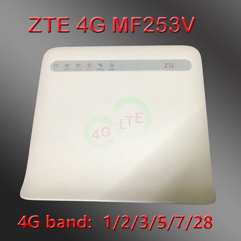 

Разблокированный ZTE mf253 MF253v роутер 4g rj45 lte МОДЕМ wifi 4g routeur с sim картой Карманный донгл портативный Wi-Fi 4g
