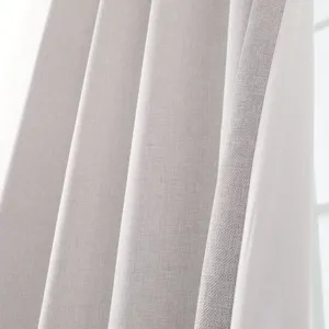 Затемняющие шторы Morgan для гостиной с эффектом затенения 1 панель имитация пеньки