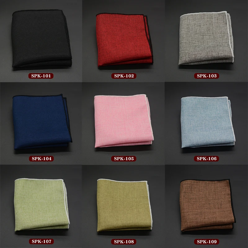 

Мужской носовой платок мужские карманные полотенца модный Карманный квадратный классический однотонный носовой платок деловые Свадебные ...
