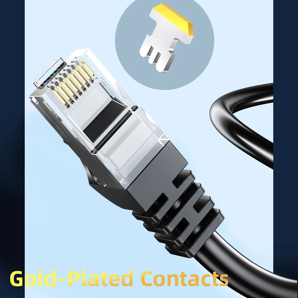

Essager Ethernet Cable Cat6 Lan Cable UTP RJ45 Splitter Network Twisted Pair Patch Cord For Laptop Router RJ 45 Internet Cable