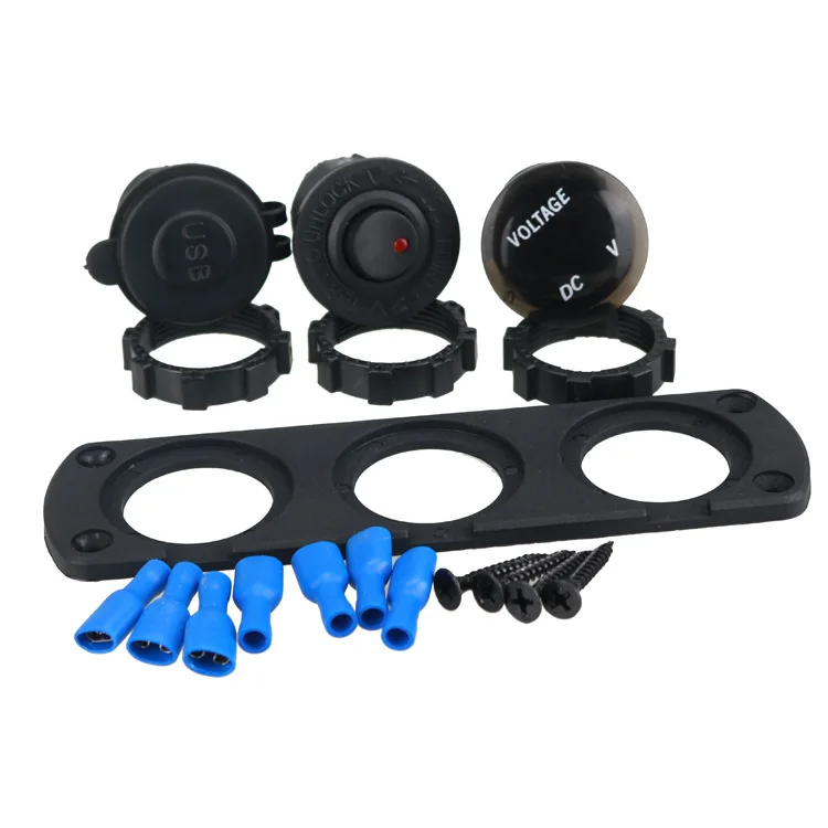 Зарядное устройство с двумя USB-портами для автомобиля лодки грузовика кемпера 3 1