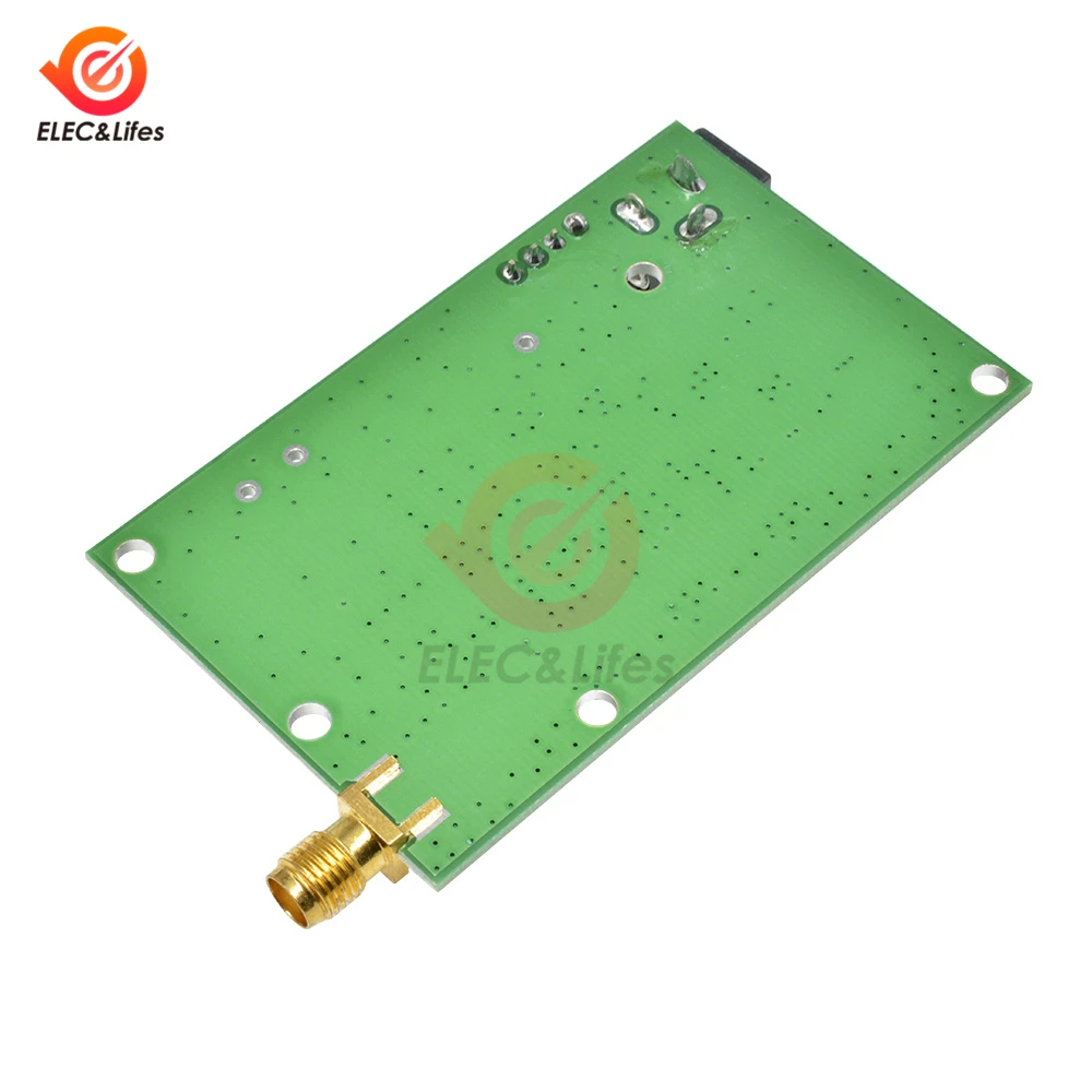DC 12V 0.3A Источник шума варенья простой спектр внешний генератор отслеживания SMA источник случае DC12V/0.3A генератор сигнала отслеживания