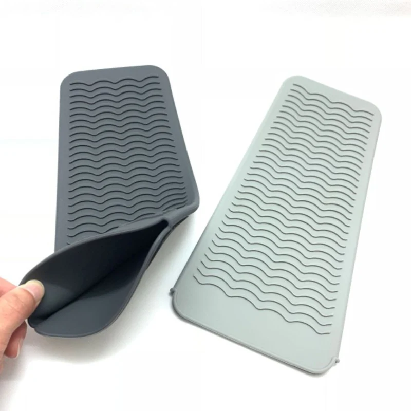 Силиконовый термостойкий выпрямитель для волос многофункциональный