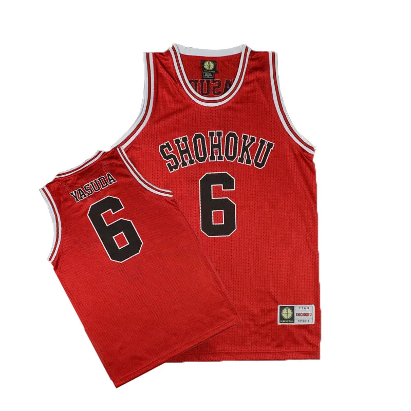 Майка Униформа аниме Slam Dunk Shohoku жилет для баскетбола майка косплея | Тематическая