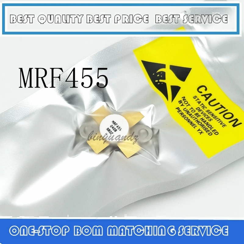 Модуль усиления мощности высокочастотной трубки MRF455 SMD RF, 1 шт.-5 шт.
