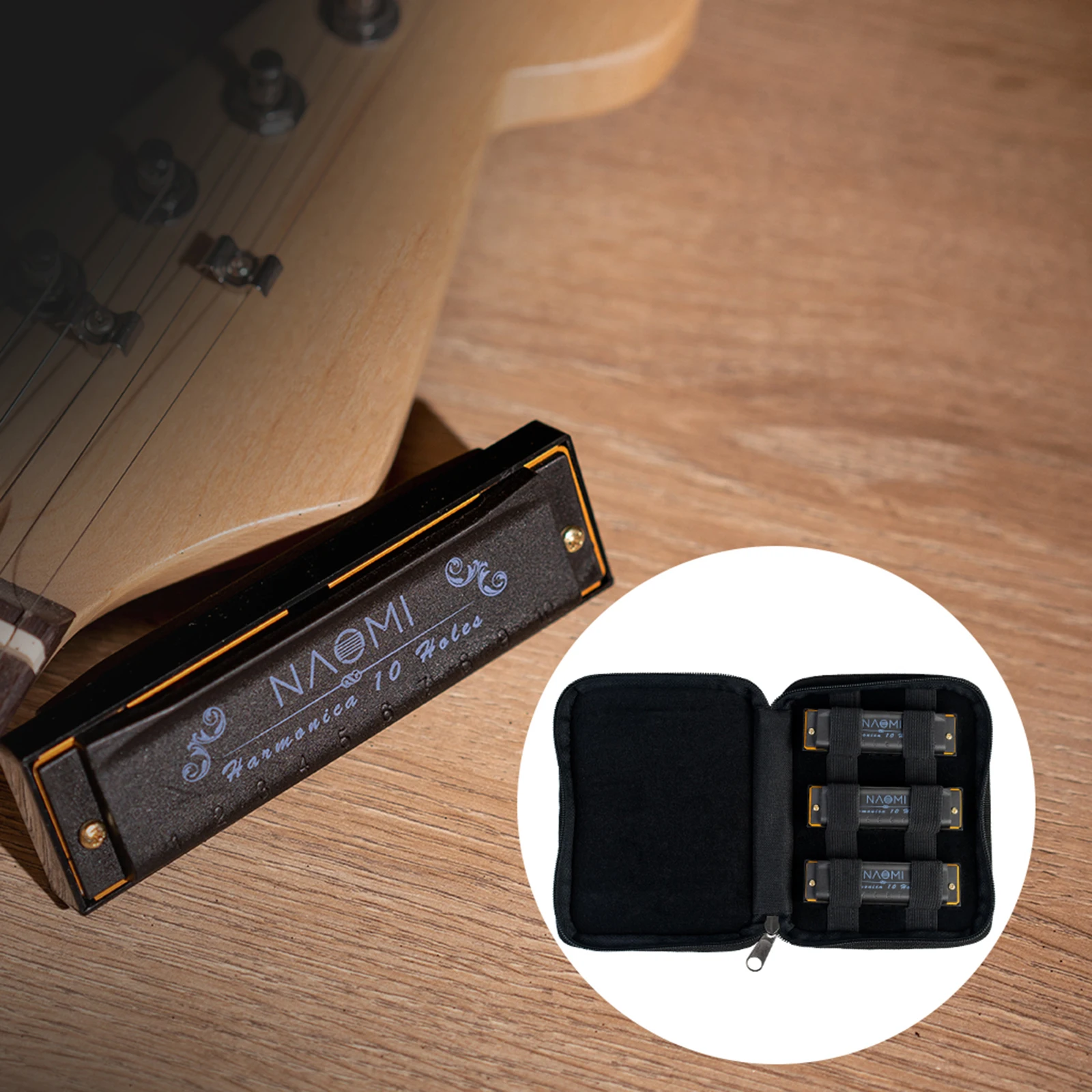 

10-отверстие Diatonic Bluetooth гармоническая Кнопка C D G профессиональная прочная