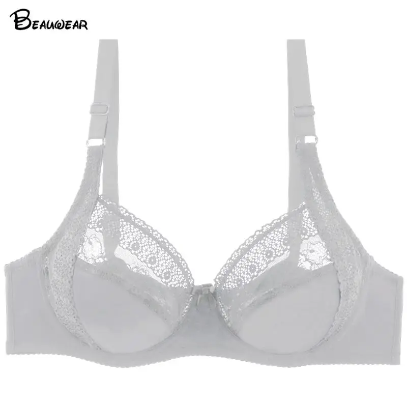 Бюстгальтер женский кружевной без подкладки большие размеры|Бюстгальтеры| |