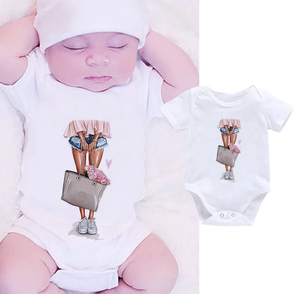 

DERMSPE Baby Rompers Short Sleeve Newborn Baby Clothes Babies Jumpsuits Clothing Sets Comfortable Baby Rompers