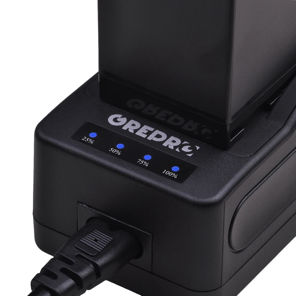 8500 мА/ч BP-970G BP970G BP-975 Батарея с светодиодный USB Зарядное устройство для Canon BP 970G XLH1