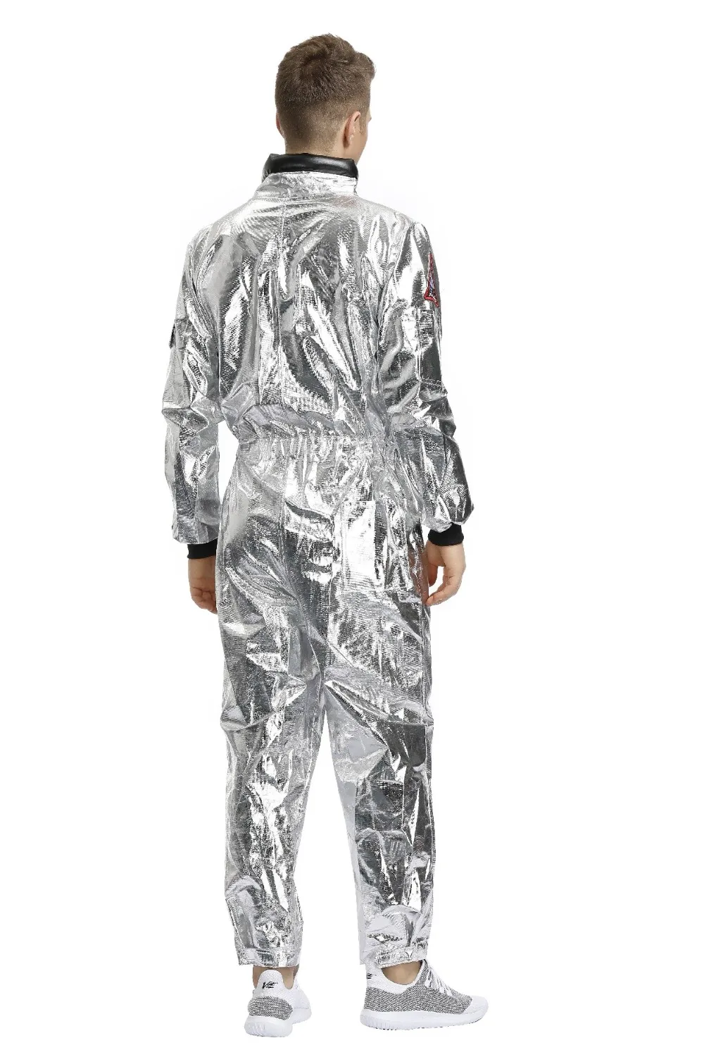 Men Astronaut Alien Spaceman Cosplay Halloween Costumes Carnival Party Adult Women Pilots Outfits Group Couple Matching Clothes