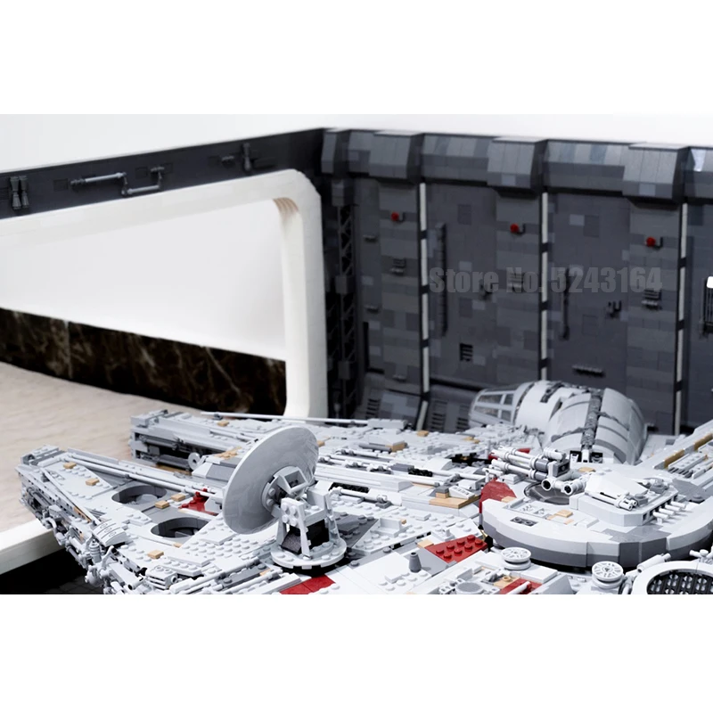 

Moc Docking Bay 327 For 05132 Ucs Falcon Ultimate Collector's Model Building Blocks Bricks Christmas Gifts