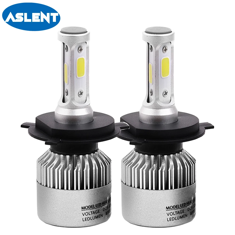 

ASLENT Car Light Bulbs LED H4 H7 H1 H11 H8 H9 H3 H13 9005 HB3 9006 HB4 9004 9007 880 Auto Headlight 72W 8000LM Led Lamp 12V