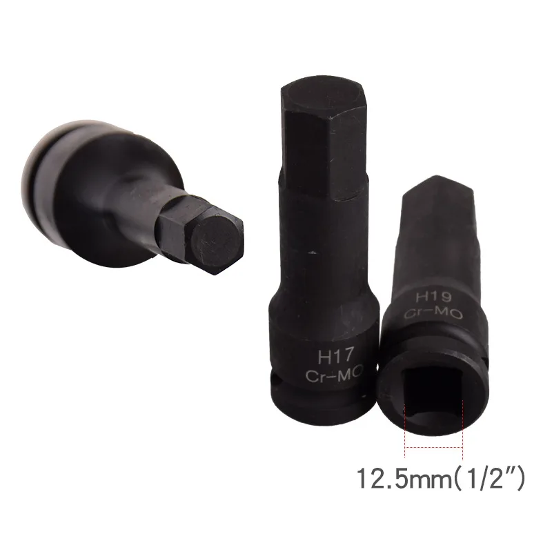 

(1PC) Pneumatic 1/4" Hex Drive Impact Hexagon Head Bit Socket H5 H6 H7 H8 10 H10 H11 H12 38mm length