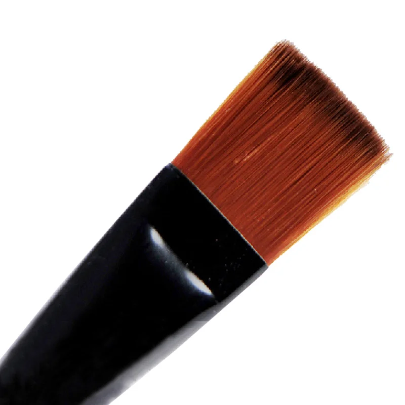 6 шт./партия товары для художника коричневые нейлоновые кисти рисования GK99|Кисти