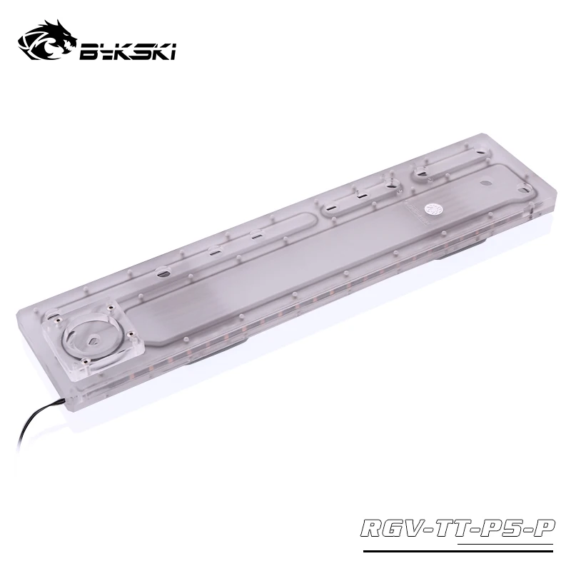 Bykski водные пути пластины, резервуар для воды для Thermaltake Core P5 чехол компьютера, резервуар, Поддержка синхронизации материнской платы RGV-TT-P5-P